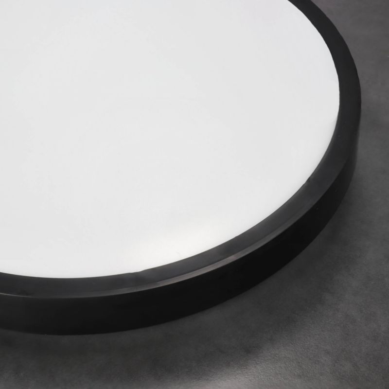 Plafon LED Edo Pereti 18W czarny pierścień 29,5cm, 4000K barwa neutralna, 1800lm, IP44, 220-240V EDO777609  1 szt.
