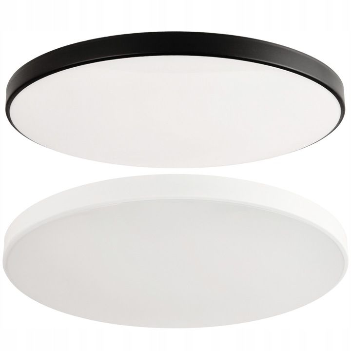 Plafon LED Germina 30W z czrną nakładką w zestawie 1kpl.