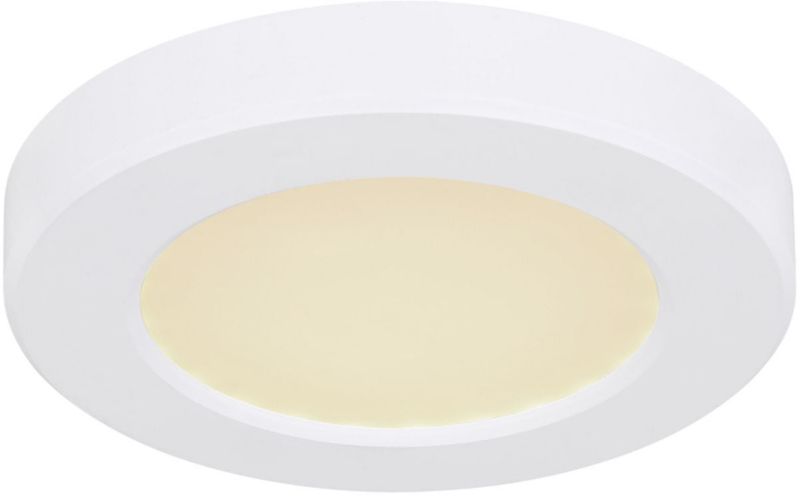Plafon LED Globo Lighting Lasse IP20, 6W, zmienne barwy światła, biały opalizowany, 1 szt.