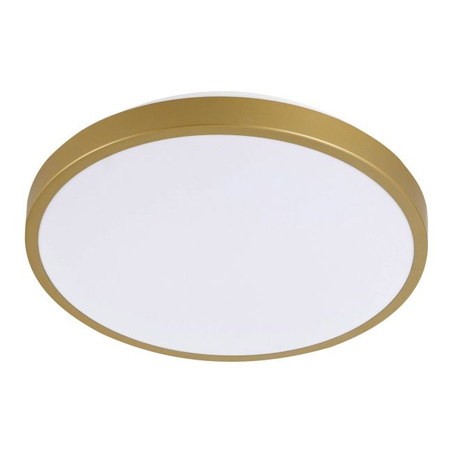 Plafon LED Goldlux Libra 15 W 4000 K 30 cm złoty