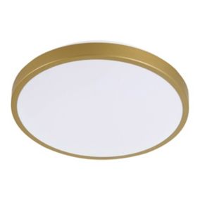 Plafon LED Goldlux Libra 15 W 4000 K 30 cm złoty