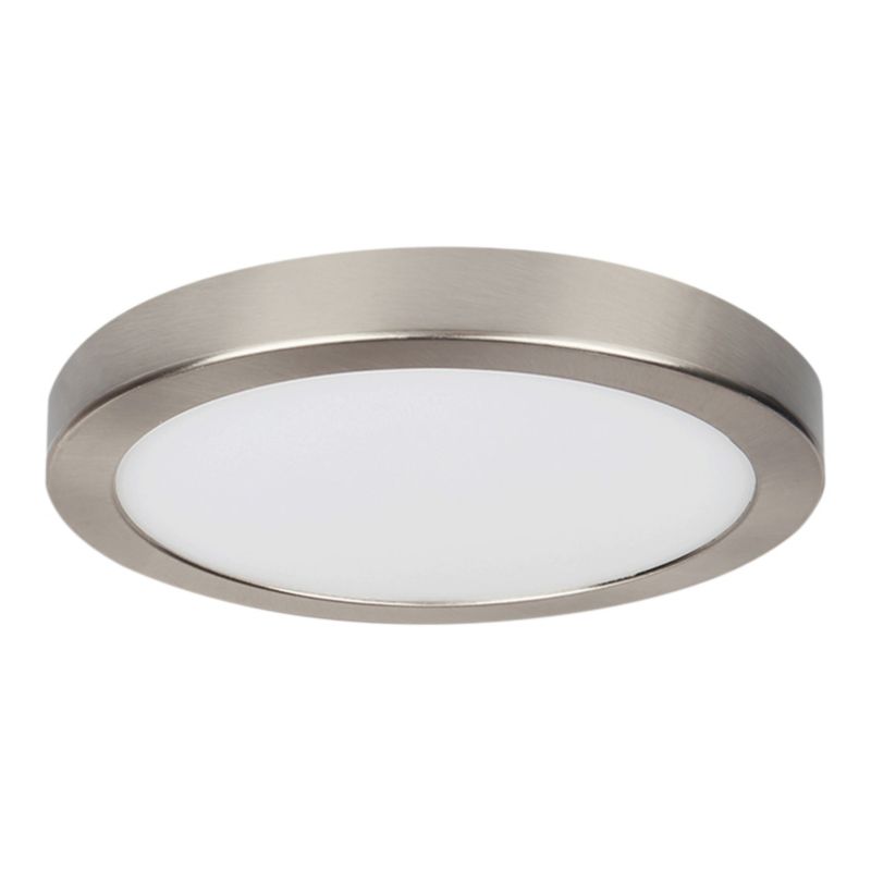 Plafon LED GoodHome Aius 1200 lm 21 cm nikiel