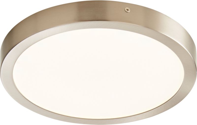 Plafon LED GoodHome Aius 1200 lm 21 cm nikiel