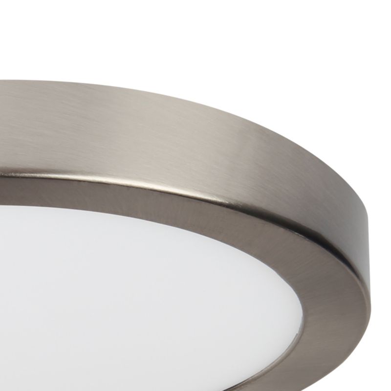 Plafon LED GoodHome Aius 1200 lm 21 cm nikiel