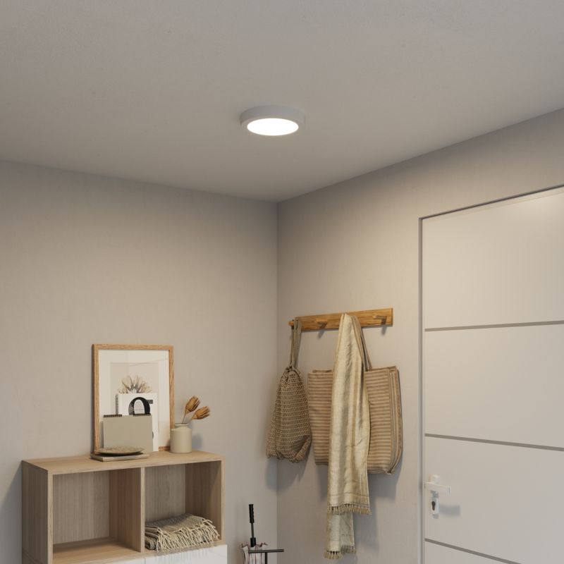 Plafon LED GoodHome Aius 1200 lm 4000 K 21 cm biały