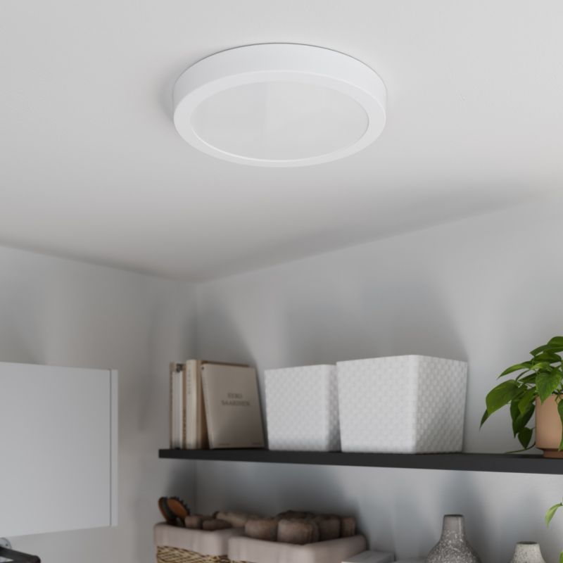 Plafon LED GoodHome Aius 1800 lm 4000 K 30 cm biały