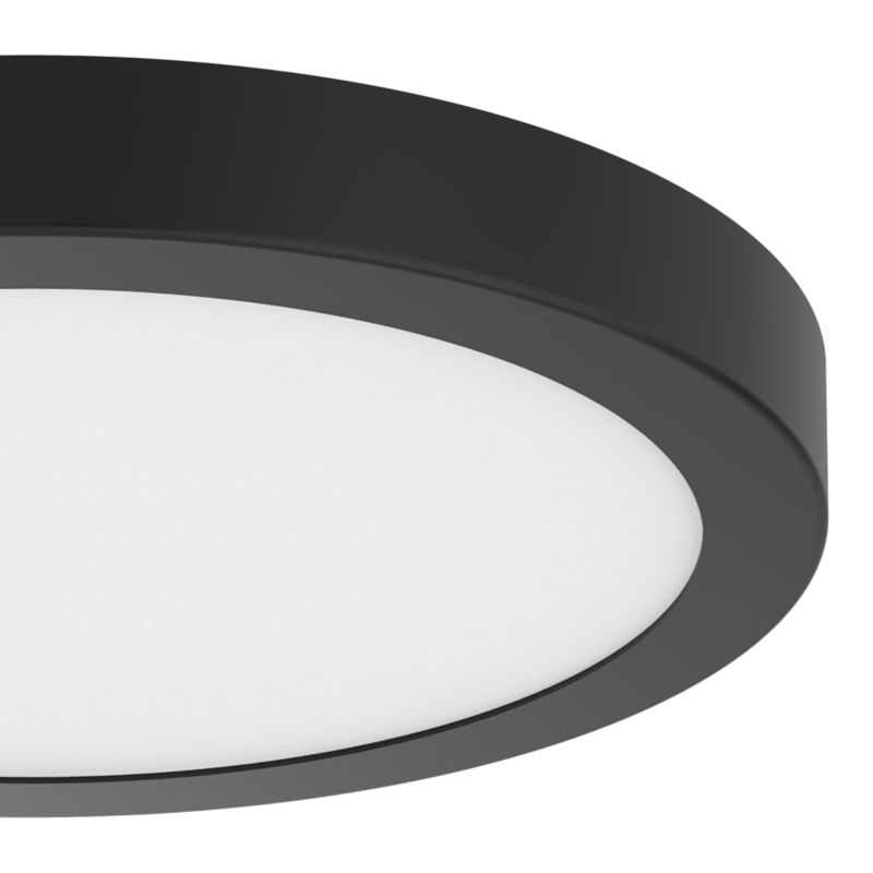 Plafon LED GoodHome Aius 1800 lm 4000 K 30 cm czarny