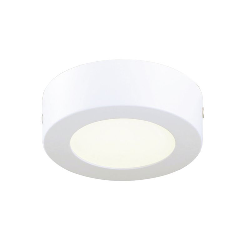 Plafon LED GoodHome Aius 600 lm 11 cm biały