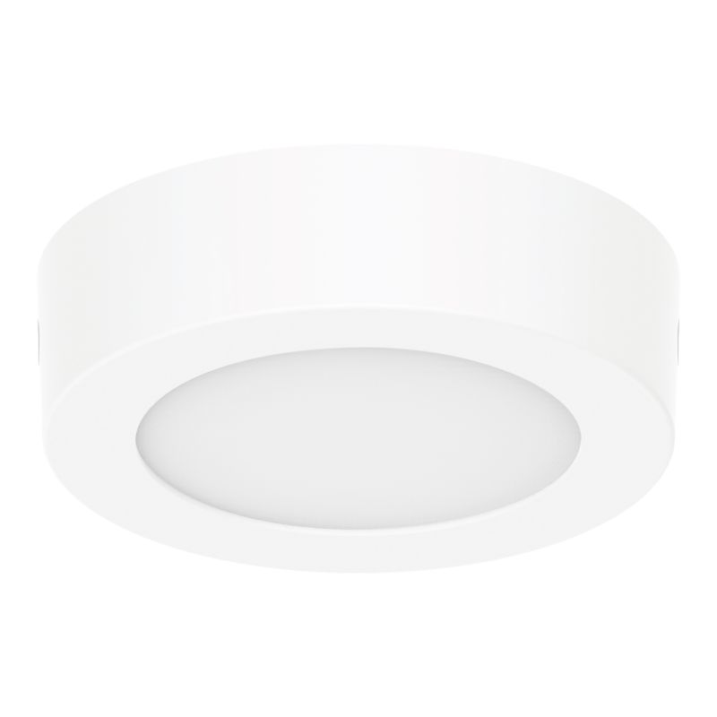 Plafon LED GoodHome Aius 600 lm 4000 K 11 cm biały