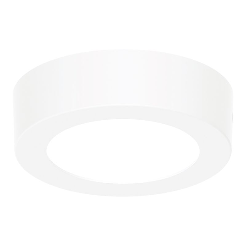 Plafon LED GoodHome Aius 600 lm 4000 K 11 cm biały