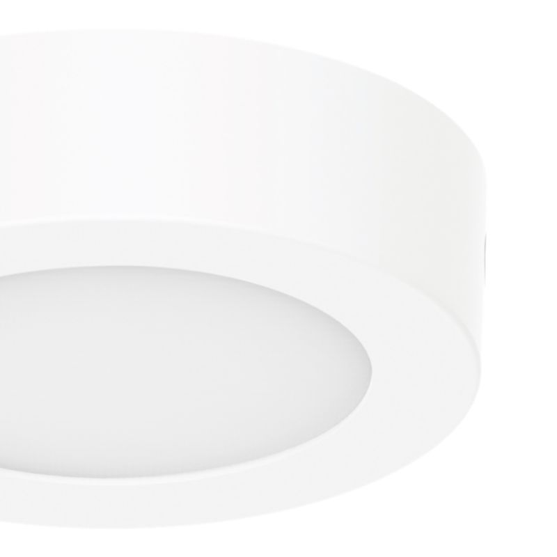 Plafon LED GoodHome Aius 600 lm 4000 K 11 cm biały