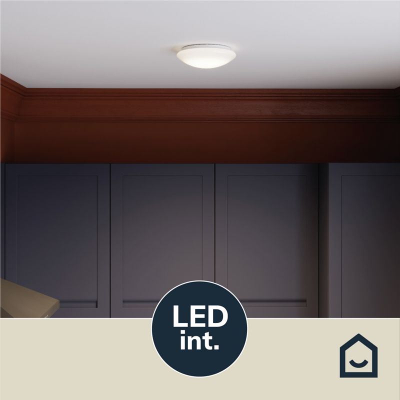 Plafon LED GoodHome Dea 1000 lm 25 cm biały