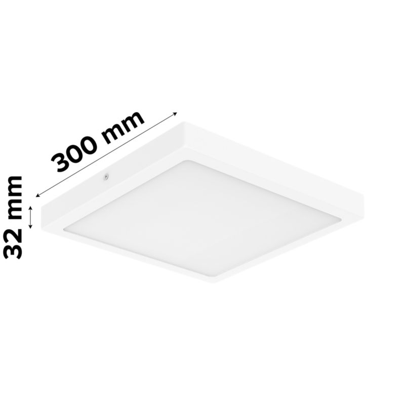 Plafon LED GoodHome Hestia 1800 lm 4000 K 30 cm biały