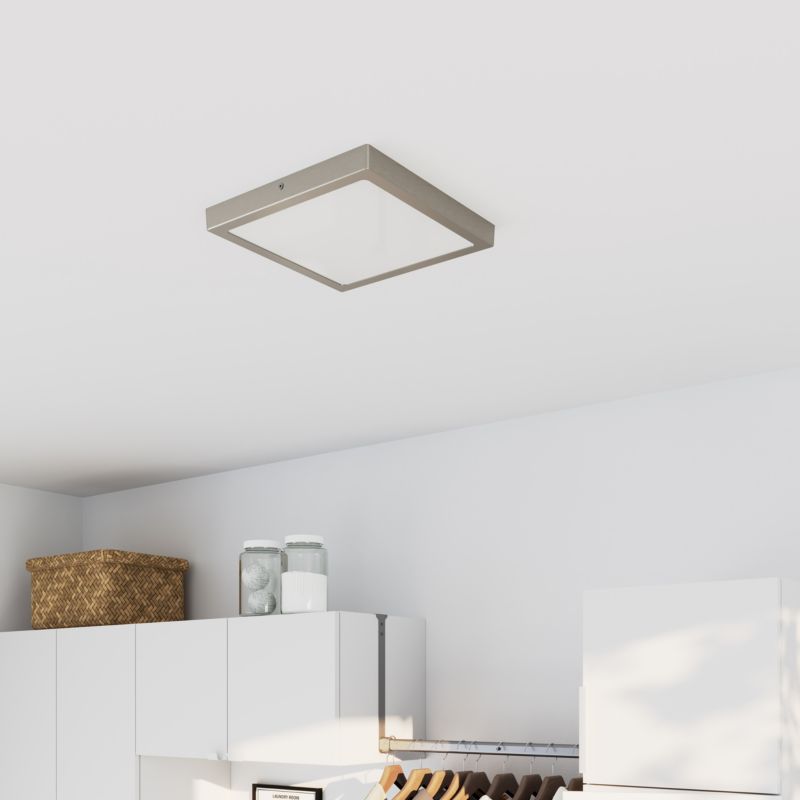 Plafon LED GoodHome Hestia 1800 lm 4000 K 30 cm srebrny
