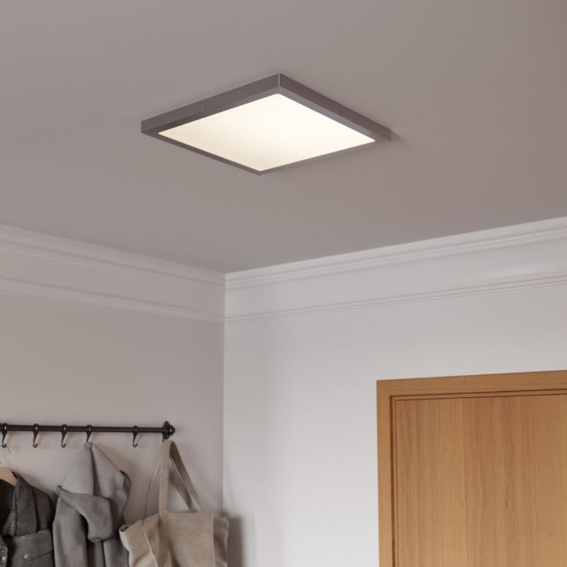 Plafon LED GoodHome Hestia 2100 lm 40 cm nikiel