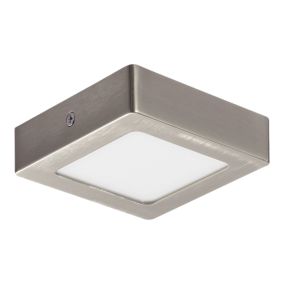 Plafon LED GoodHome Hestia 600 lm 4000 K 11 cm srebrny