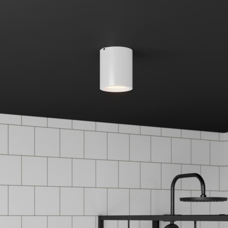 Plafon LED GoodHome Ipsoot 800 lm IP44 2700/4000 K biały