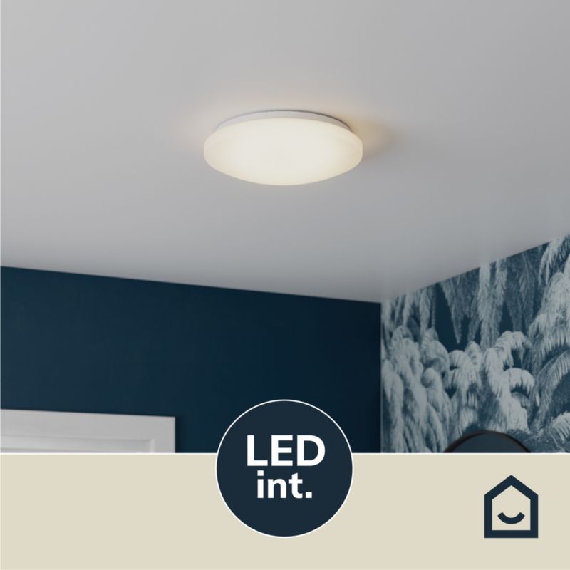 Plafon LED GoodHome Ops 1750 lm 30 cm biały