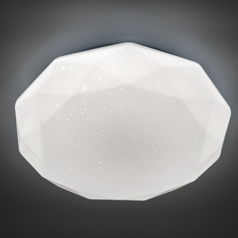 Plafon LED Lumiled Lampa Sufitowa Natynkowa 18W IP44 Okrągły Diament 33cm 1 szt.
