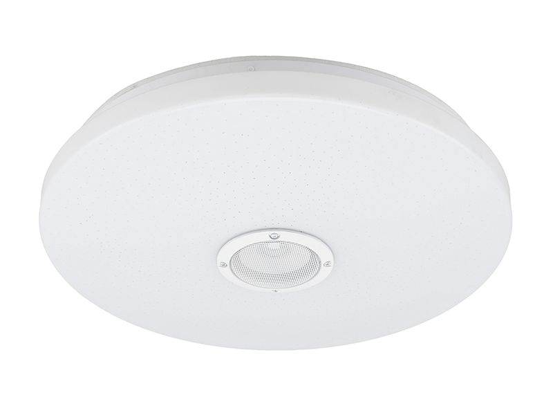 Plafon LED MasterLED ERIK 50cm 72W RGBW CCT Głośnik bluetooth Pilot Aplikacja 1 szt.