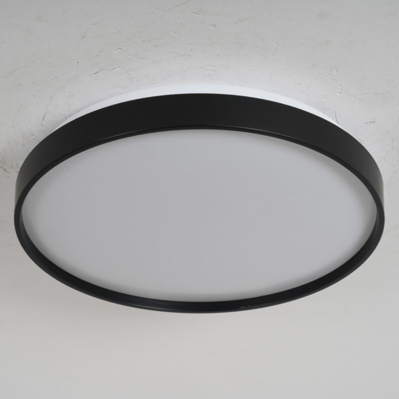 Plafon LED MasterLED Filo 18W 34cm z czujnikiem ruchu RF IP20 neutralna biel 4000K okrągły czarny 1 szt.