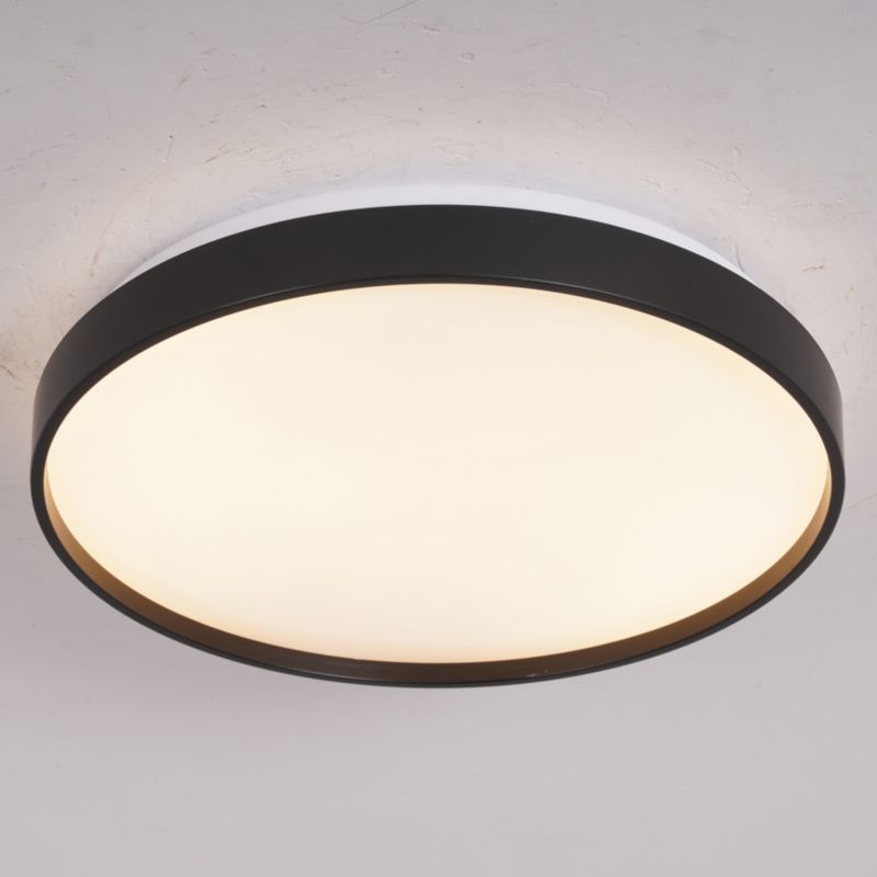 Plafon LED MasterLED Filo 18W 34cm z czujnikiem ruchu RF IP20 neutralna biel 4000K okrągły czarny 1 szt.