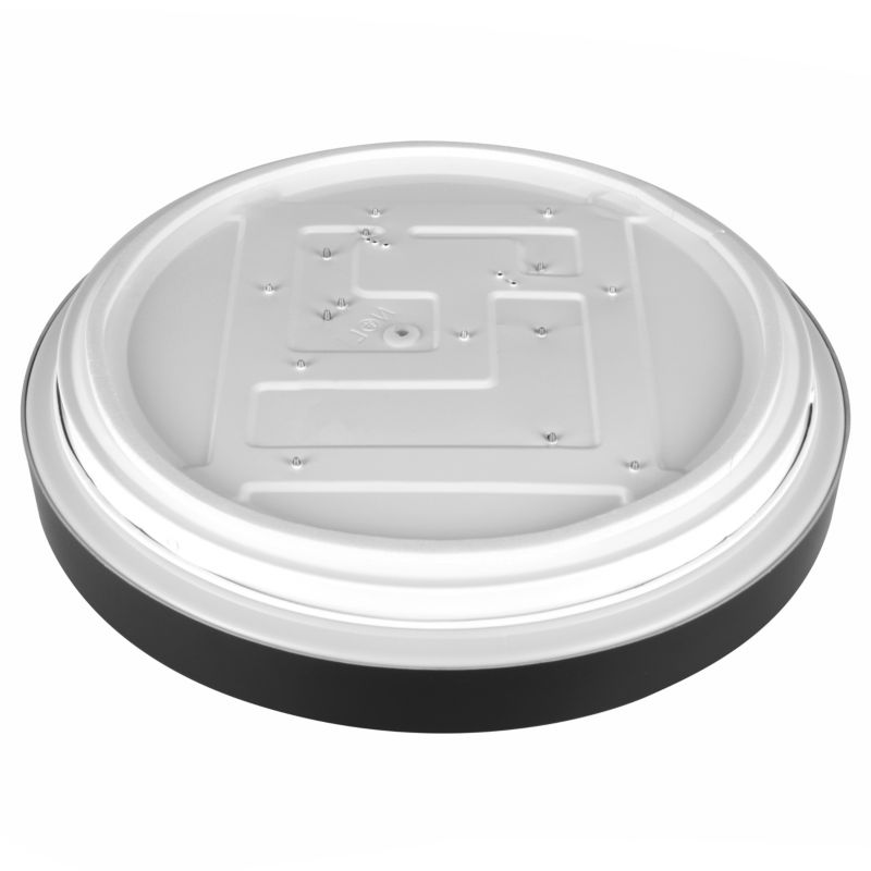 Plafon LED MasterLED Filo 18W 34cm z czujnikiem ruchu RF IP20 neutralna biel 4000K okrągły czarny 1 szt.