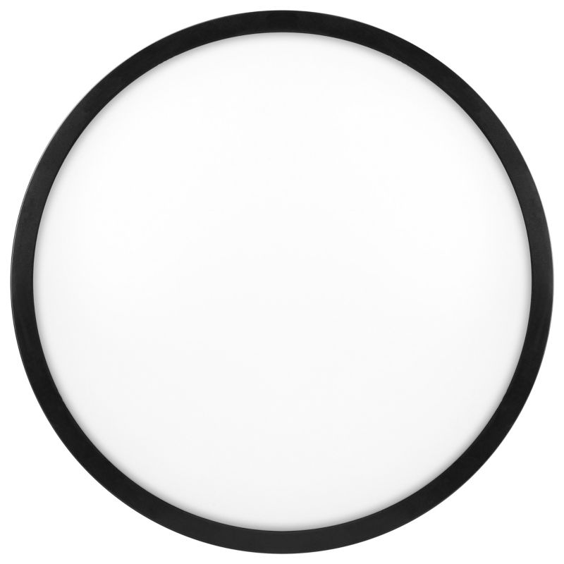 Plafon LED MasterLED Luvo 2x E27 IP44 sufitowy okrągły czarny 1 szt.