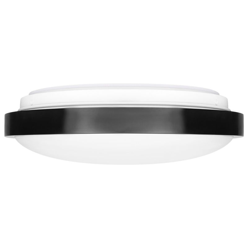 Plafon LED MasterLED Luvo 2x E27 IP44 sufitowy okrągły czarny 1 szt.