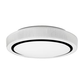 Plafon LED Milagro Miri 34 W biały / czarny