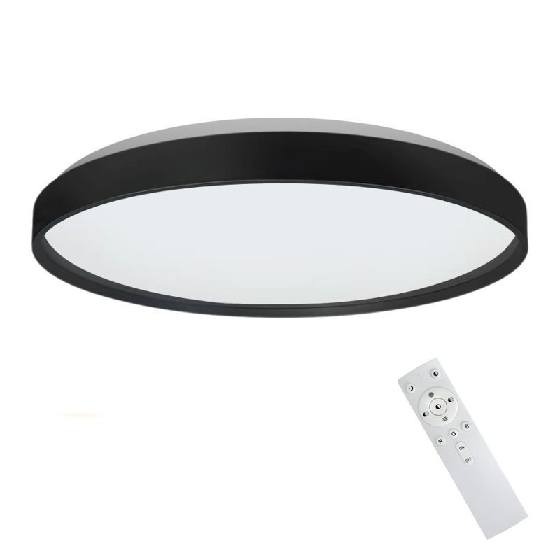 Plafon LED Milagro Ringo 36 W czarny