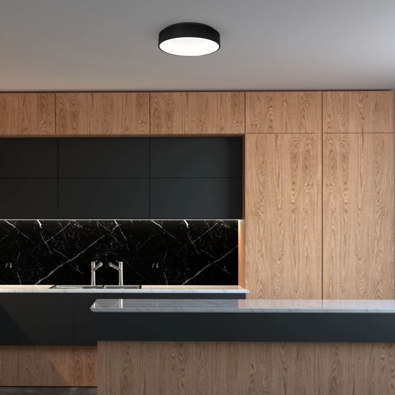 Plafon LED Ohio 24 W czarny