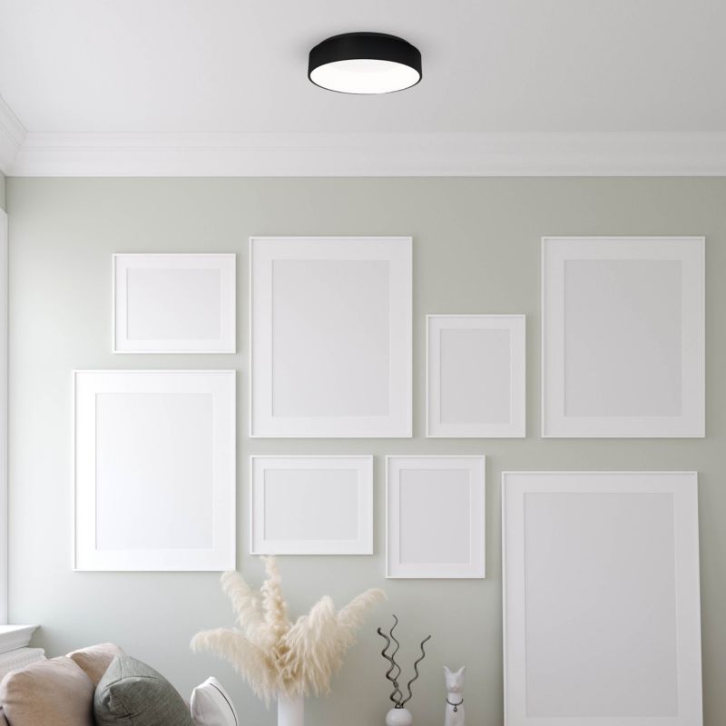 Plafon LED Ohio 24 W czarny
