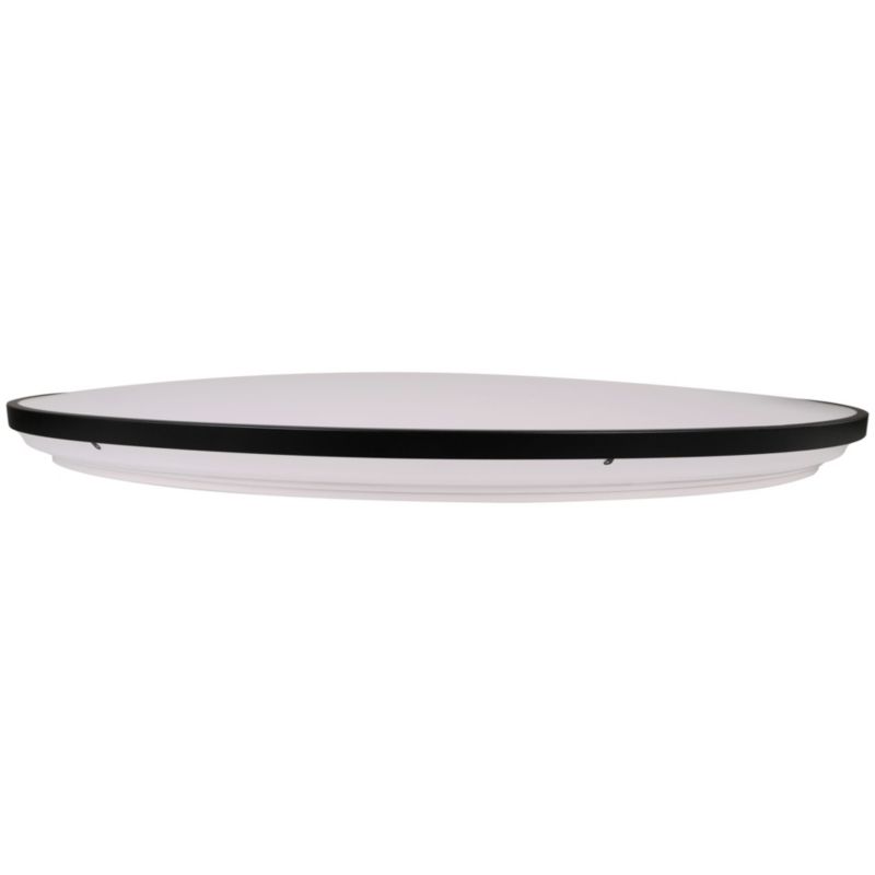 Plafon LED Sanico Goldlux KERN 100 z pilotem IR czarny 100W 3000K-6000K IP20 1 szt.