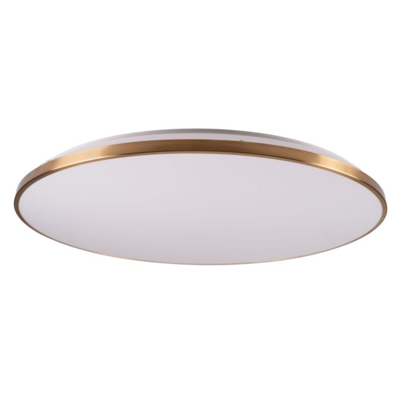 Plafon LED Sanico Goldlux KERN 80 z pilotem IR złoty 80W 3000K-6000K IP20 1 szt.