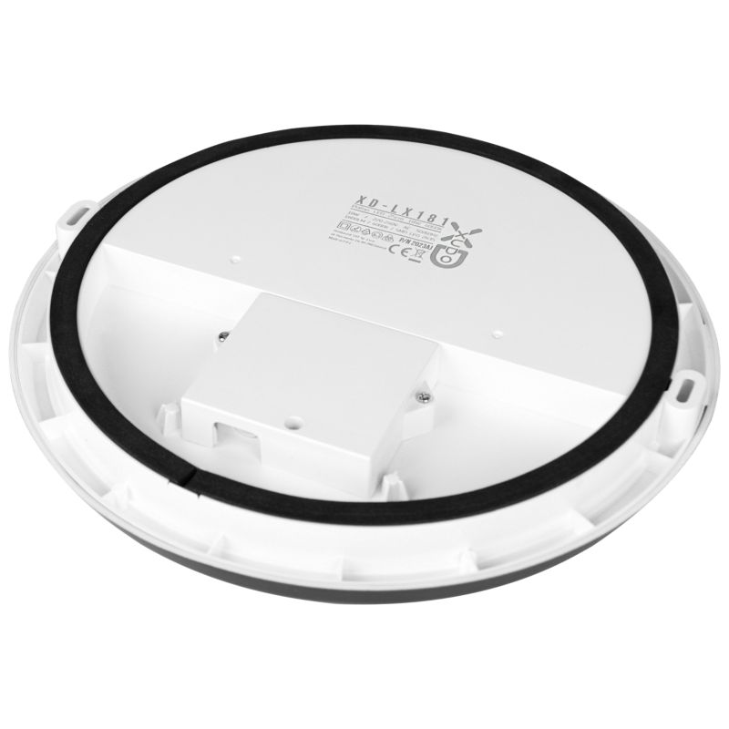 Plafon LED XUDO 13W Biały neutralny 4000K IP65 Czarny Lampa sufitowa 1 szt.