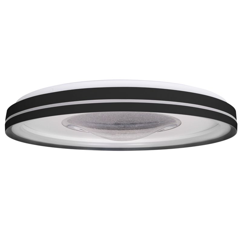 Plafon LED XUDO 68W 48cm 3CCT z pilotem Czarny Okrągły 1 szt.