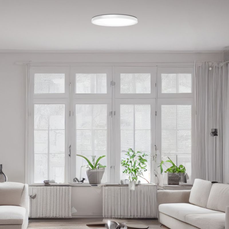 Plafon LED XUDO 72W 50cm 3CCT Biały Okrągły 1 szt.