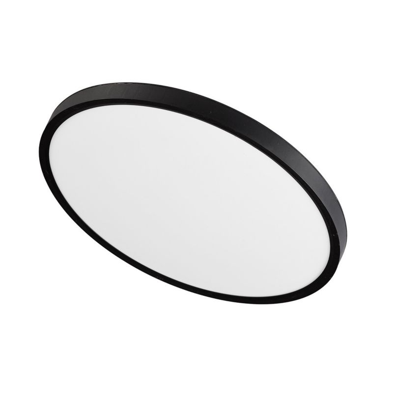 Plafon Light Prestige CALIFORNIA  czarny okrągły LED 24W  Odcienie bieli IP20 -1 szt.