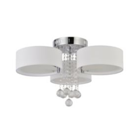 Plafon Light Prestige Gambela biały 3 x E27 1 szt.