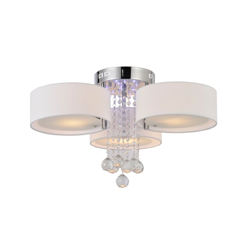 Plafon Light Prestige Gambela biały 3 x E27 1 szt.