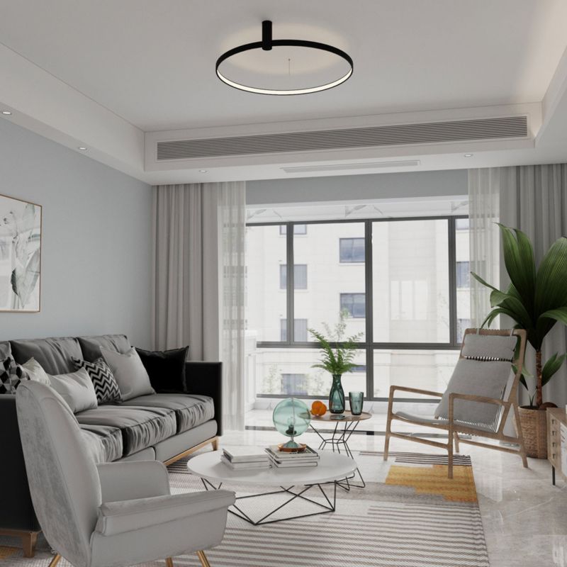 Plafon Light Prestige Ring S czarny LED CCT 1 szt.