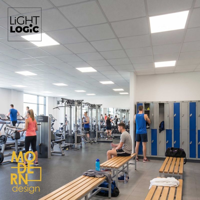 Plafon LightLogic LED natynkowy LL PANEL CCT 30-50W W 67007 kwadratowy biały 3 barwy 3 moce 1szt.