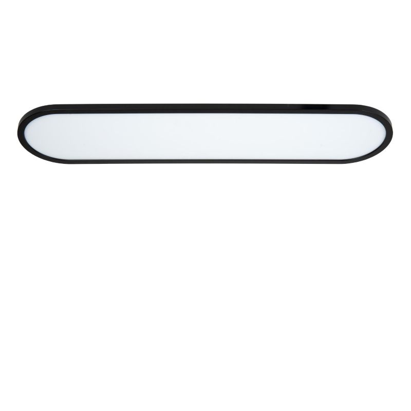 Plafon Lucide ELLY czarno-biały owalny 80cm LED 36W 2700-4000K 3000lm IP20 - 1 szt.