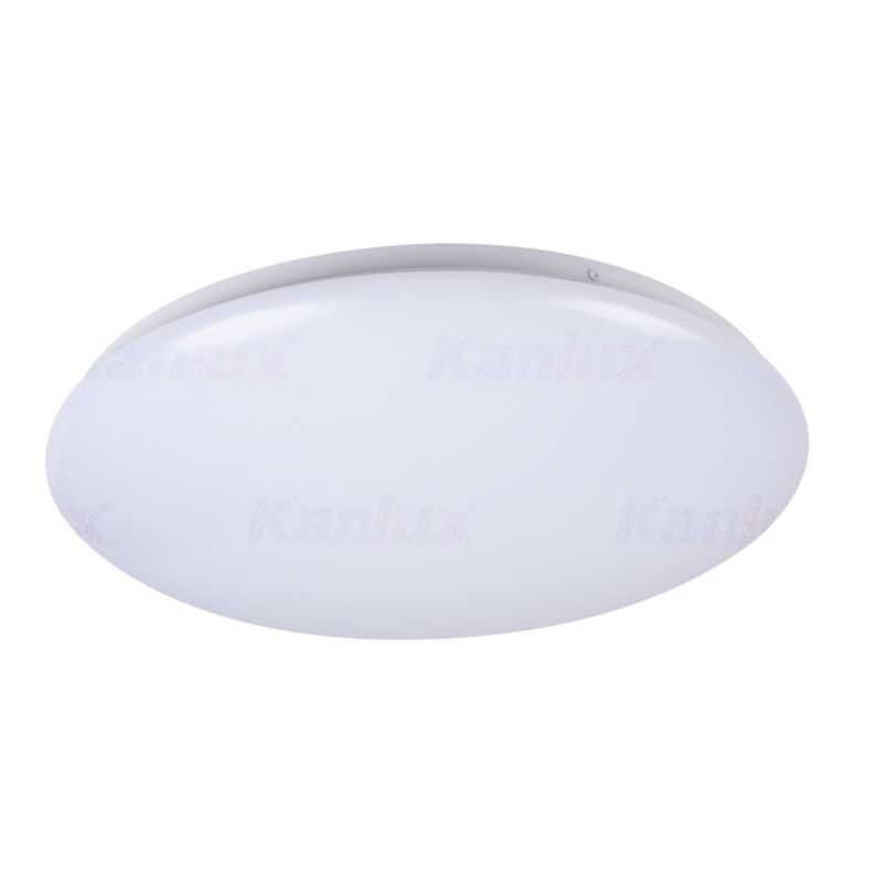 Plafon Miledo Corso biały LED 18W 4000K 1200lm  IP44 wym: 6,7 x 33 x 33 cm tworzywo sztuczne - 1 szt.