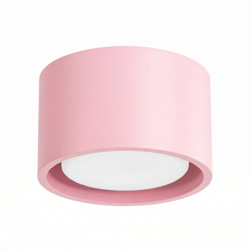 Plafon MODO 1 różowy Gx53 Sollux Lighting 1 szt.