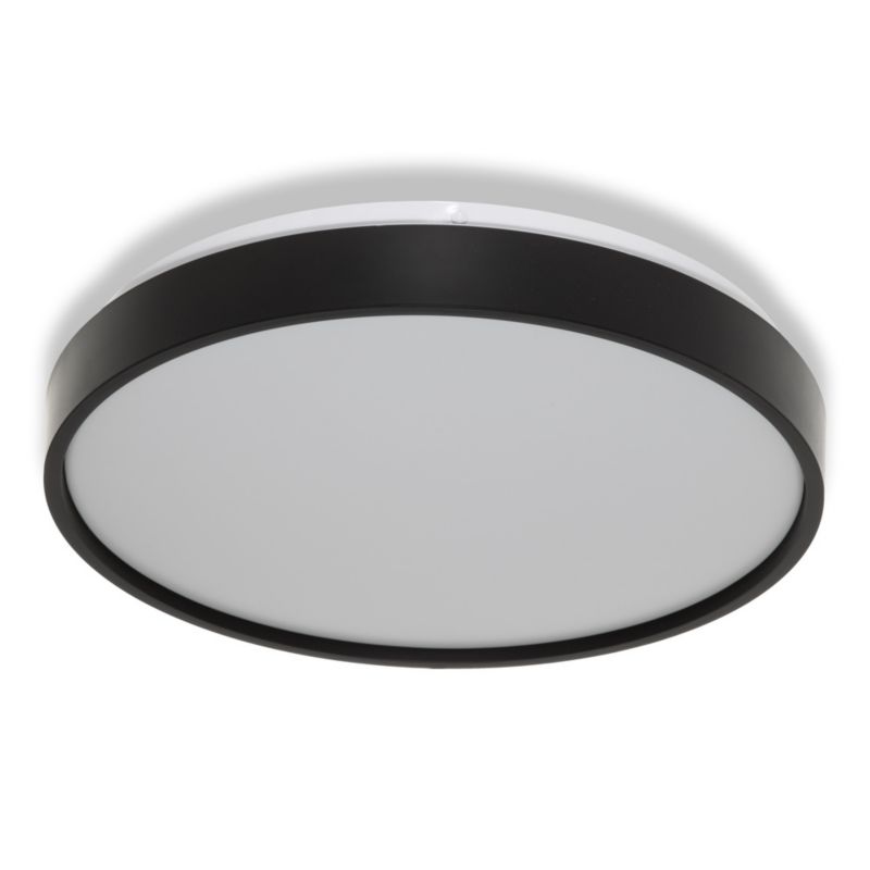 Plafon Osram Luxo Lampa Sufitowa Plafon LED 18W 990lm 6500K Okrągły Czarny 1 szt.