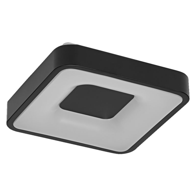 Plafon Osram Orbis Lampa Sufitowa Plafon LED 16W 1000lm 3000K Kwadratowy Czarny 1 szt.