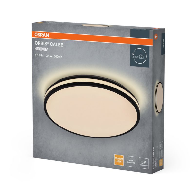 Plafon Osram Orbis Lampa Sufitowa Plafon LED 36W 2000lm 3000K Okrągły 1 szt.