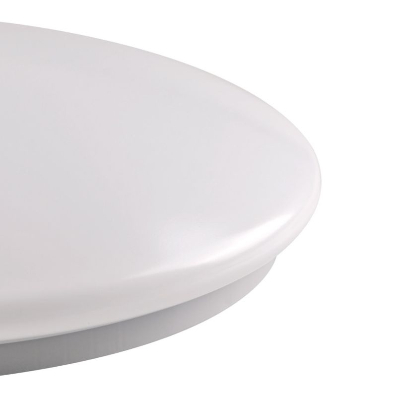 Plafon Polux Bonifacy biały  2 x E27 x 20W IP20 wym: 9 x 33 x 33 cm - 1 szt.